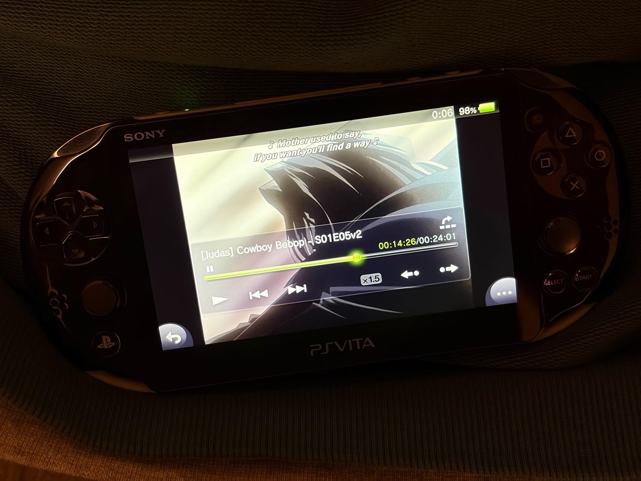 cowboy bebop on psvita